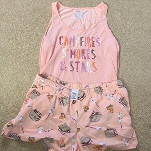 Women Small Campfire Pajama Set